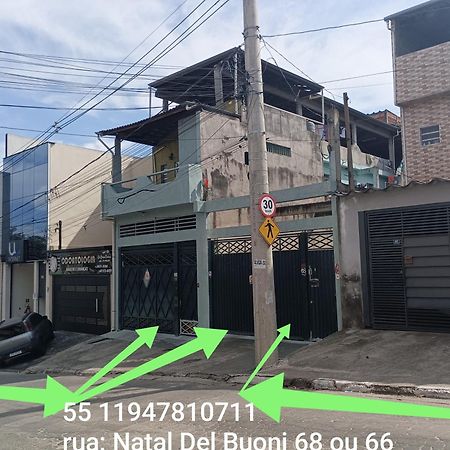 Hostel Familia Quartos Privado Proximo Aeroporto Int Guarulhos Sp Taxi 24 Hrs מראה חיצוני תמונה